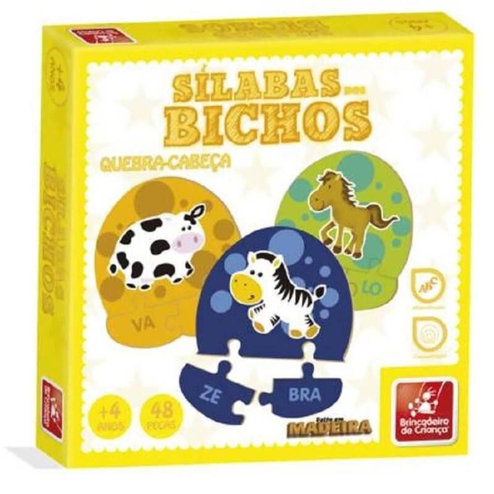 Sílabas Bichos: Aprenda Brincando!