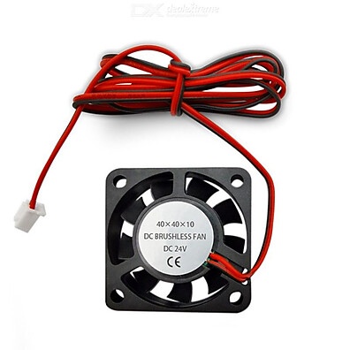 Micro Ventilador 30x30x10mm 12V - Refrigeração Silenciosa