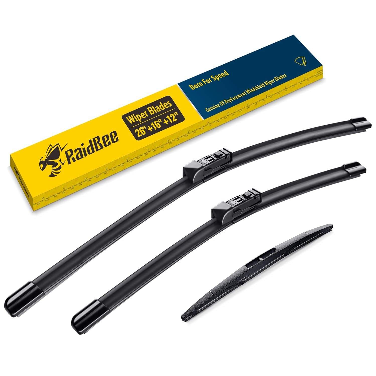 Kit 3 Palhetas Limpador Para-Brisa Subaru Impreza e Crosstrek - Silenciosas e Duráveis