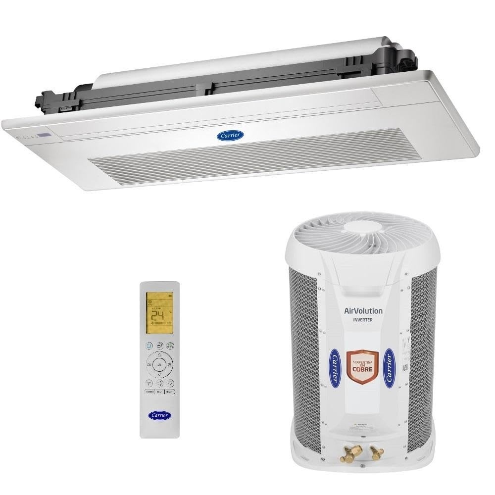 Ar Condicionado Split Cassete Inverter 18.000 BTU/h Carrier - Silencioso e Eficiente
