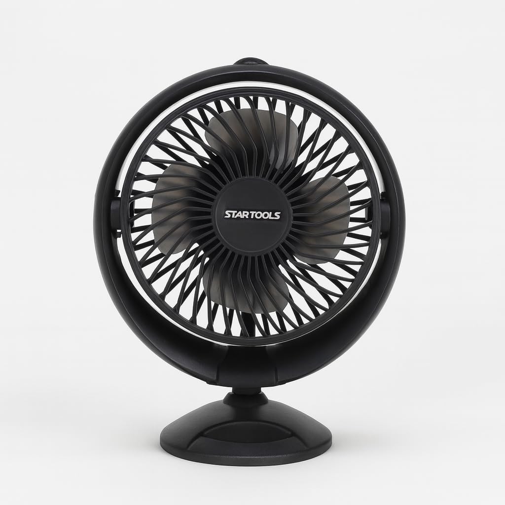Mini Ventilador de Mesa USB Portátil com Fluxo de Ar Silencioso e Design Compacto