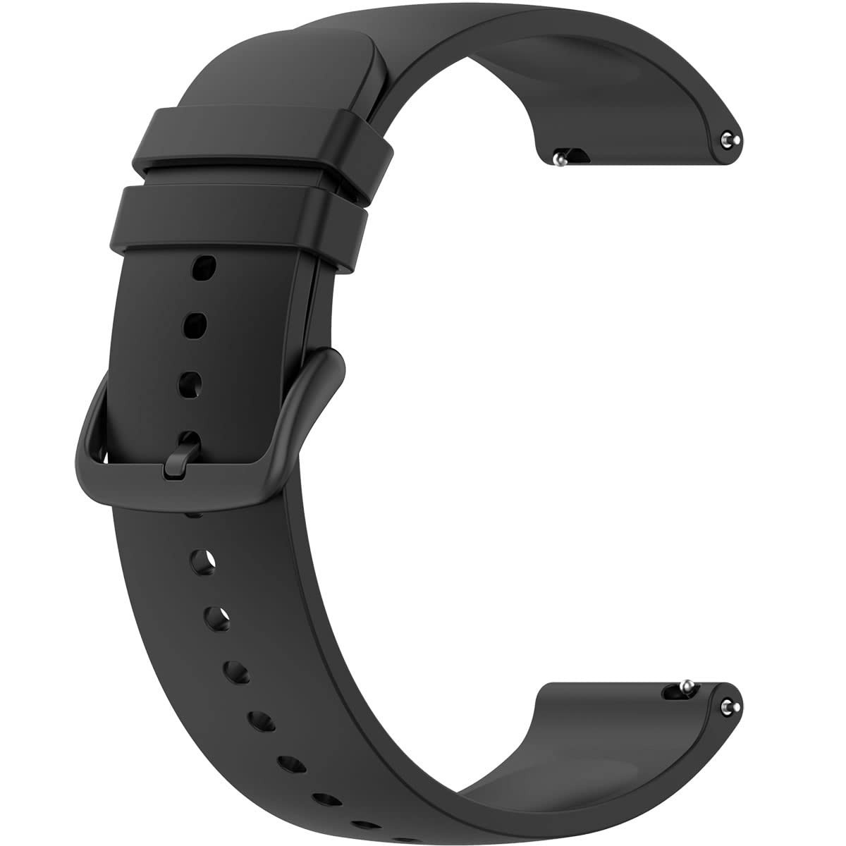 Pulseira para Amazfit Bip U ou Bip U Pro silicone lisa 20mm