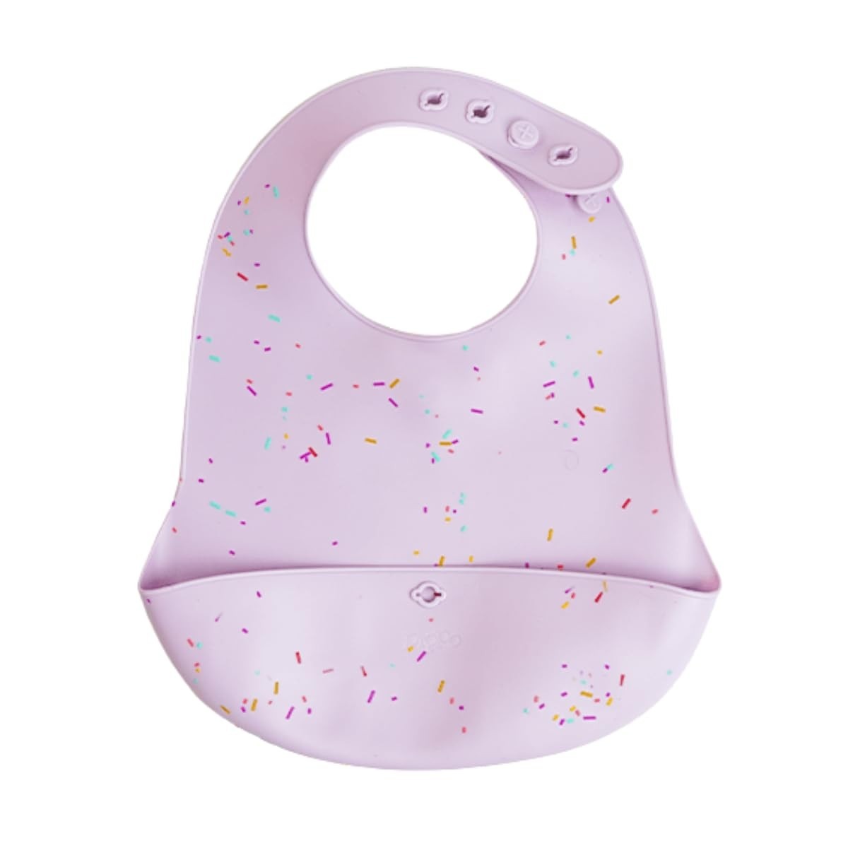 Babador de Silicone Infantil Ajustável Pippo - BPA Free, à Prova d'Água com Bolso Coletor