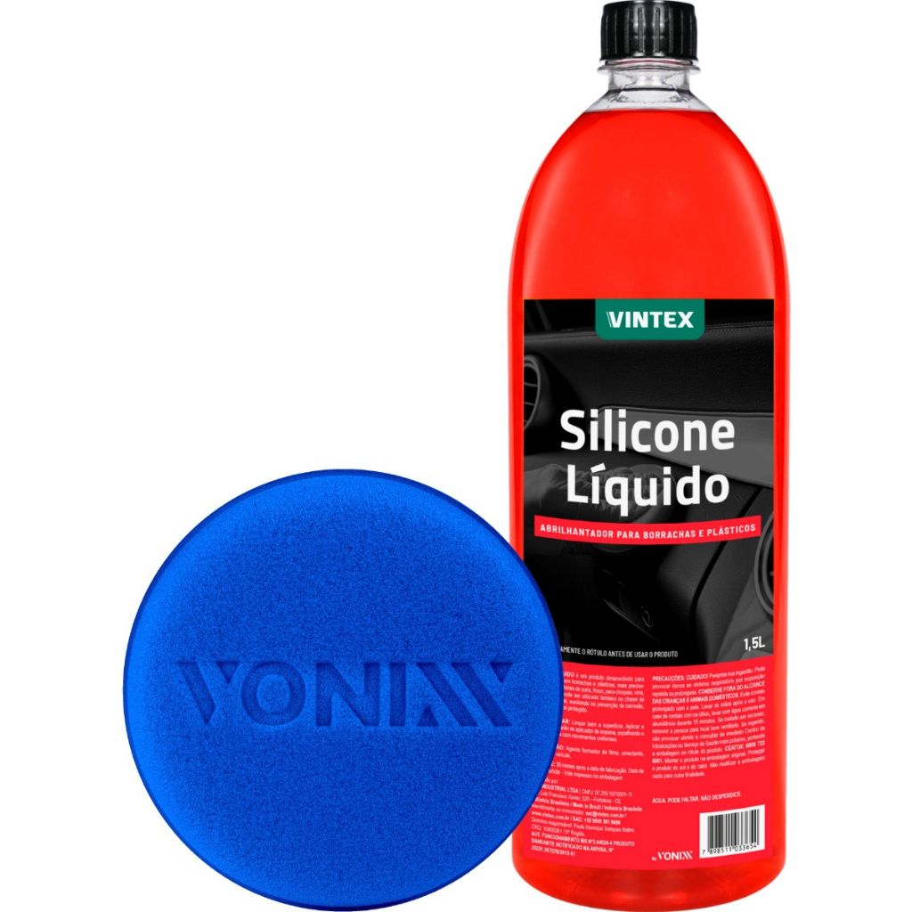 Silicone Líquido Vonixx: Brilho e Proteção para seu Carro