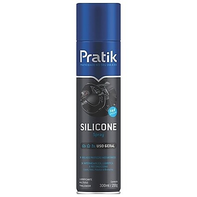 Silicone Pratik Spray Lavanda 300ml – Brilho e Proteção em 1 Toque!