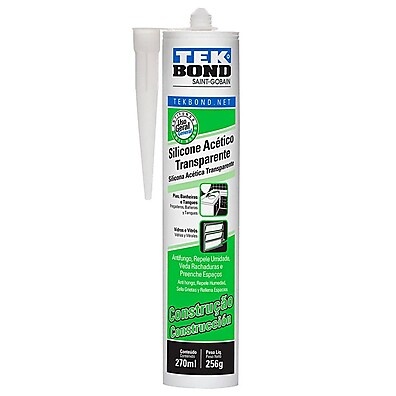 Silicone TekBond 270ml: Vede e Proteja!