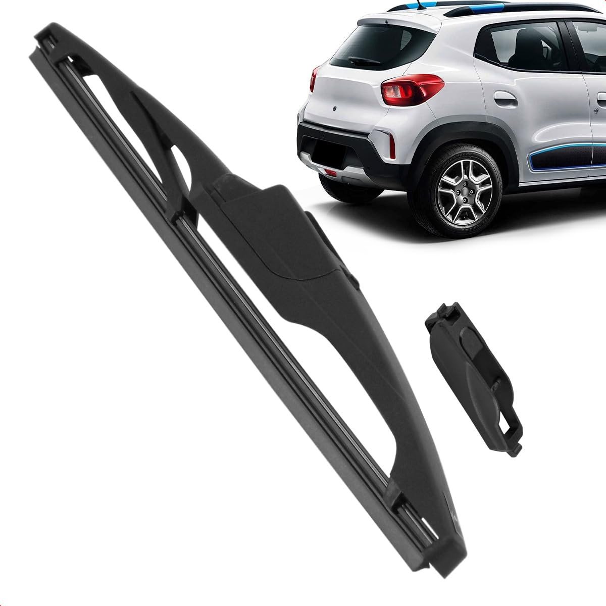 Palheta Limpadora Traseira Carenada 10" Kwid 2018-2026 - Silicone Premium