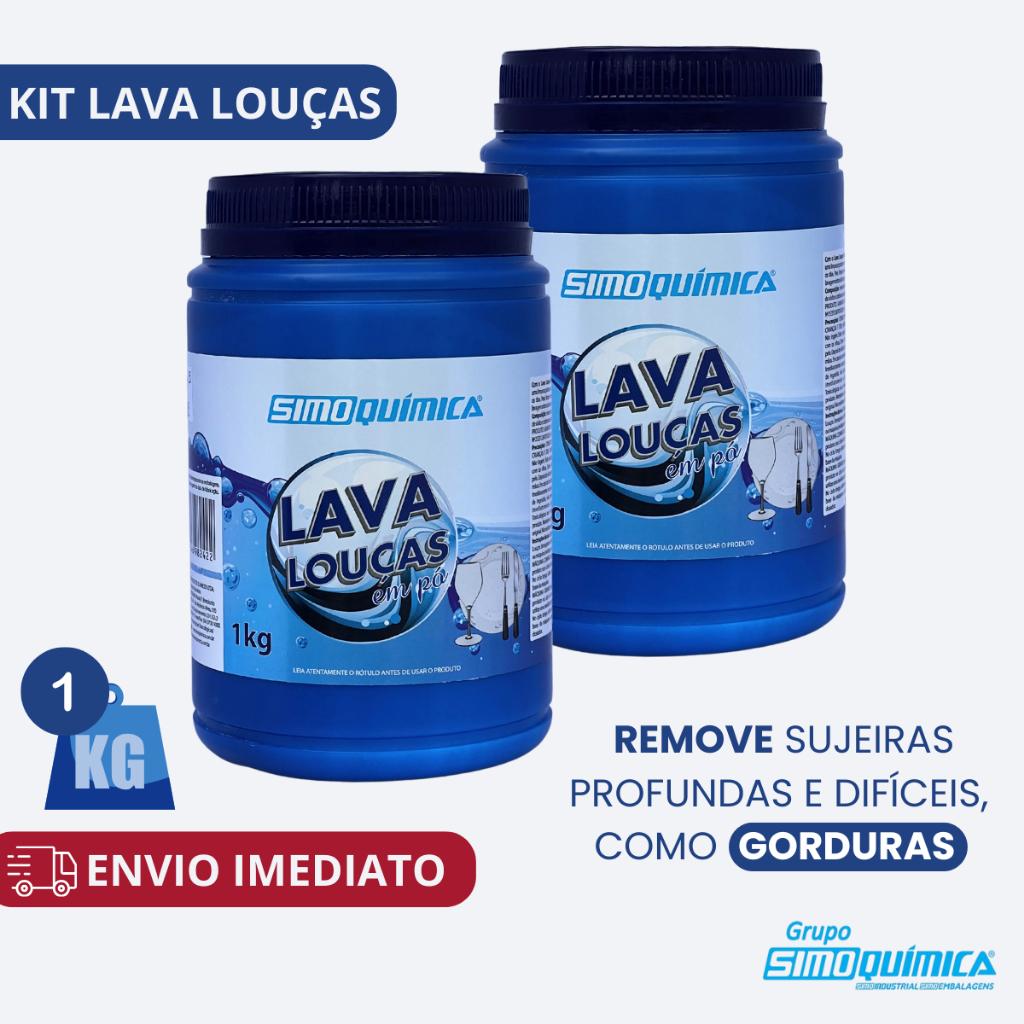Simoquímica Lava Louças: Pó 1kg Impecável!