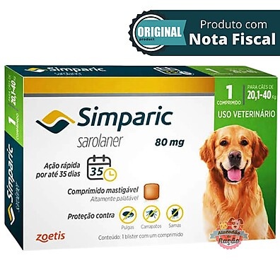 Simparic 80mg: Proteja Seu Cão!