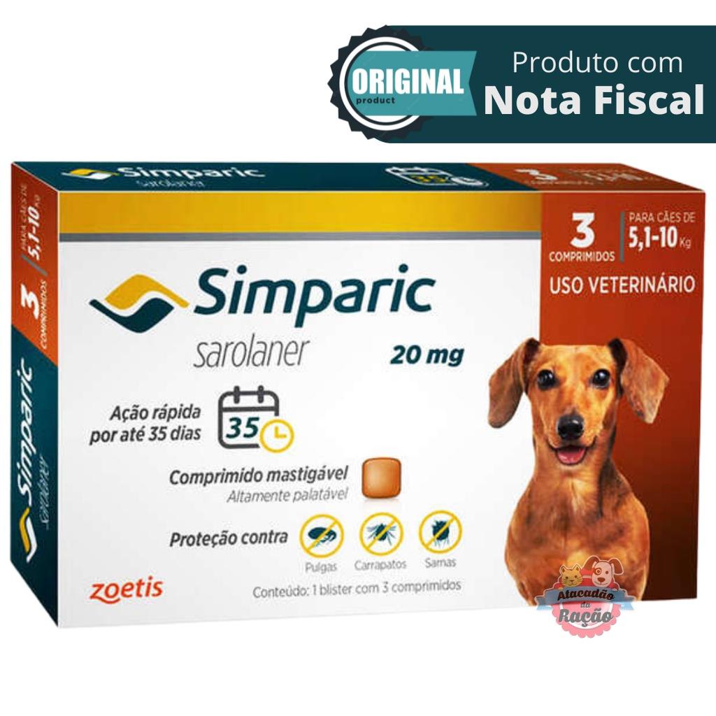Simparic Antipulgas: Proteja Seu Cão por 35 Dias!