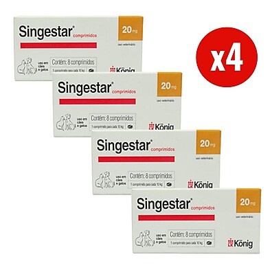 Singestar 20mg: Controle do Cio em Cães e Gatos