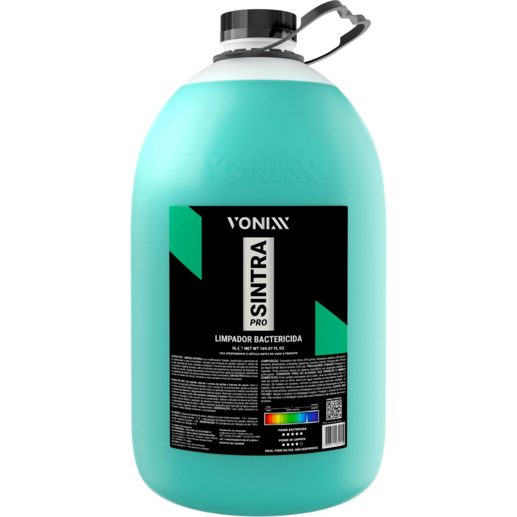 Sintra Pro 5L: Limpeza Automotiva Profunda