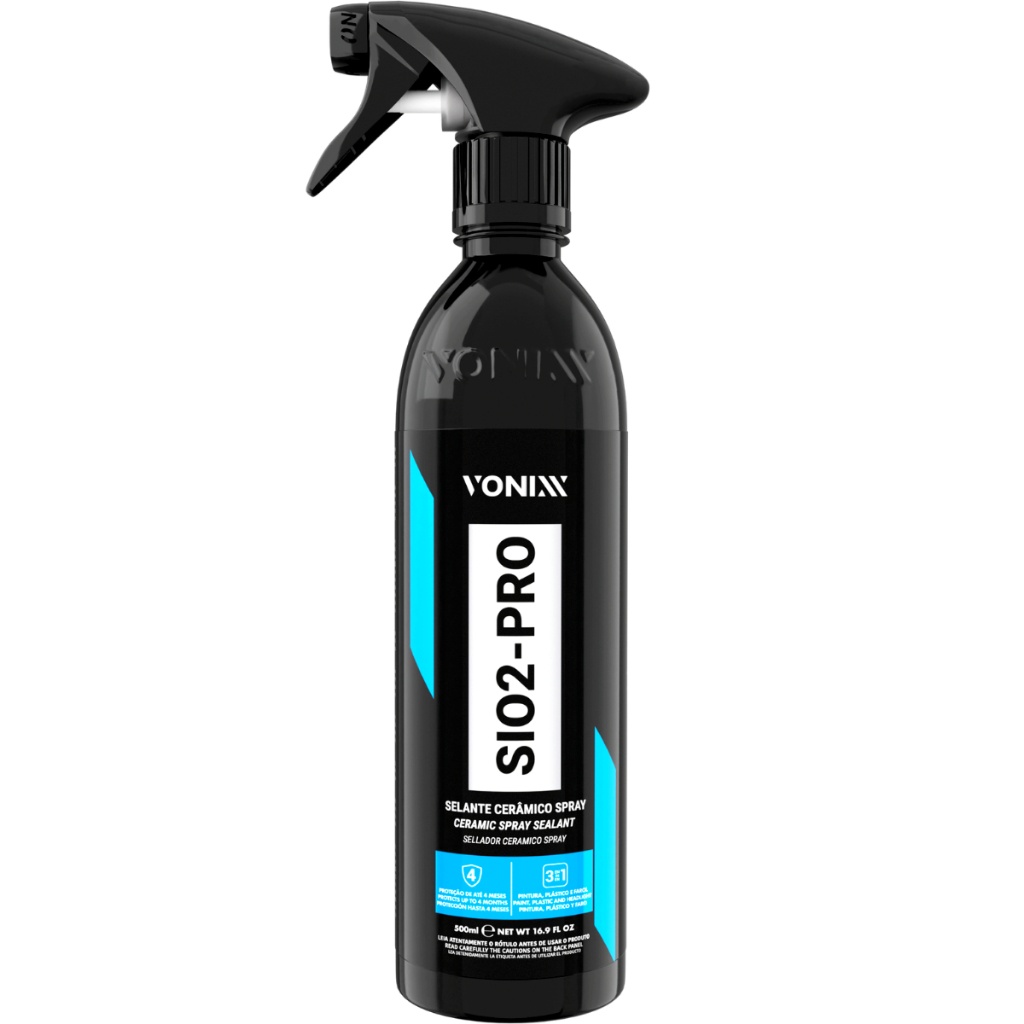 SIO2 Pro 500ml: Selante Cerâmico Vonixx