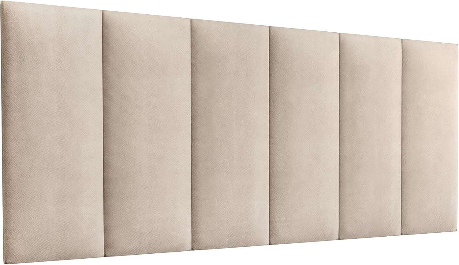 Cabeceira Imperial Estofada Queen Size Areia 1,60m - Design Sofisticado e Conforto Premium