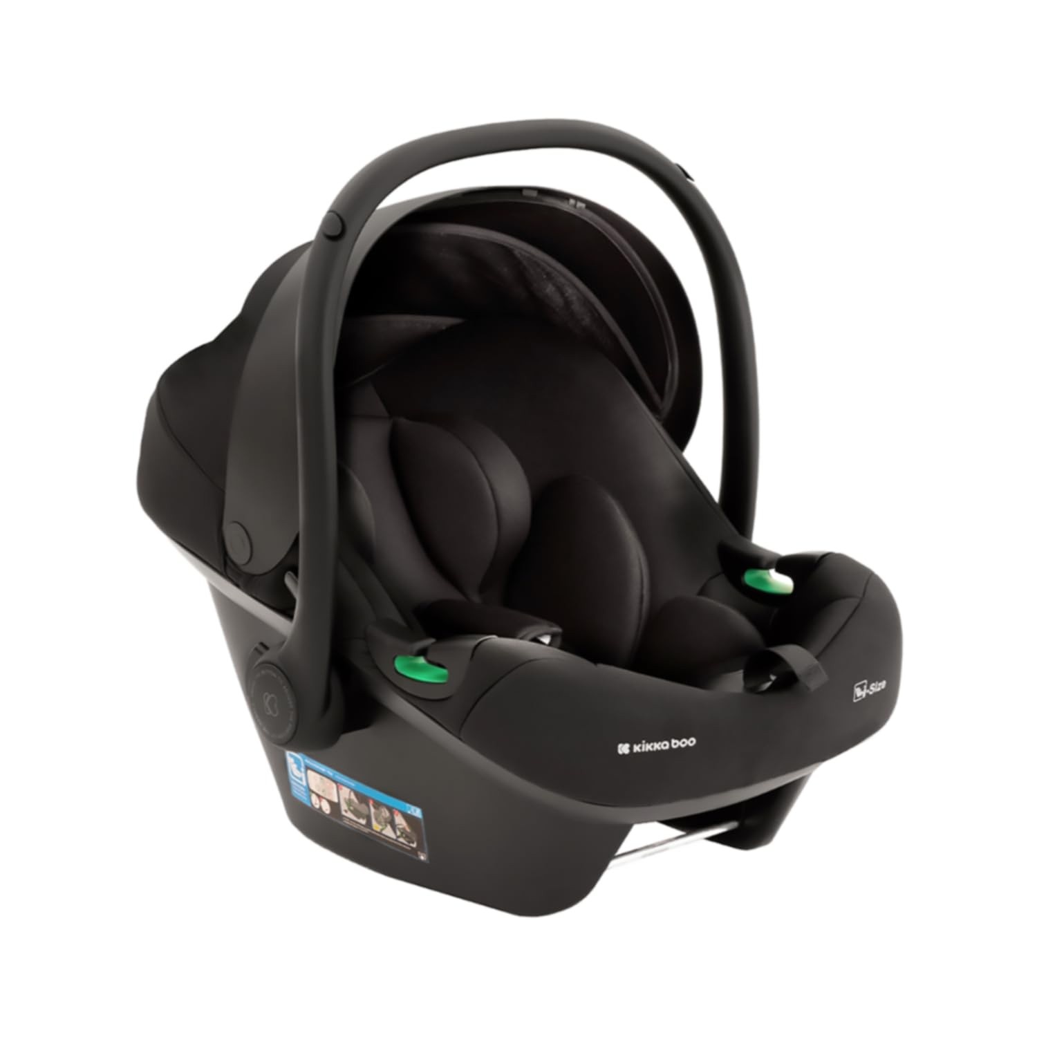 Cadeirinha Bebê Conforto Kikka Boo i-PRIME Preta: Segurança i-SIZE e Conforto Incomparável