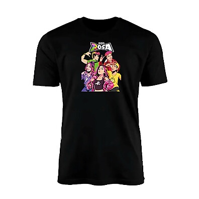 Camiseta Turma dos Rosa ou Todos Personagens – Infantil, Adulto e Plus Size