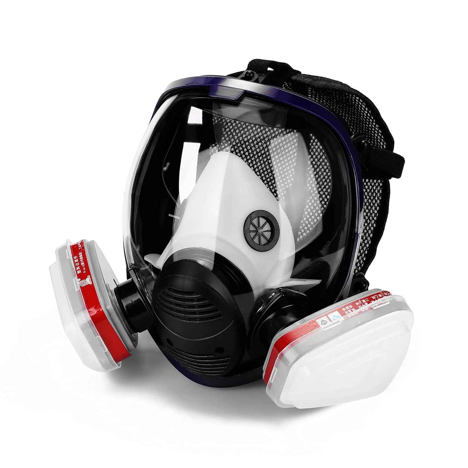 Máscara Facial Tomshin MA-SK com Filtro de Carvão Ativado - Proteção Contra Gases e Partículas