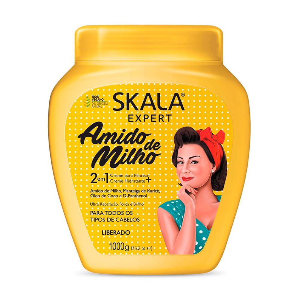 Skala Amido de Milho: Hidratação e Força!