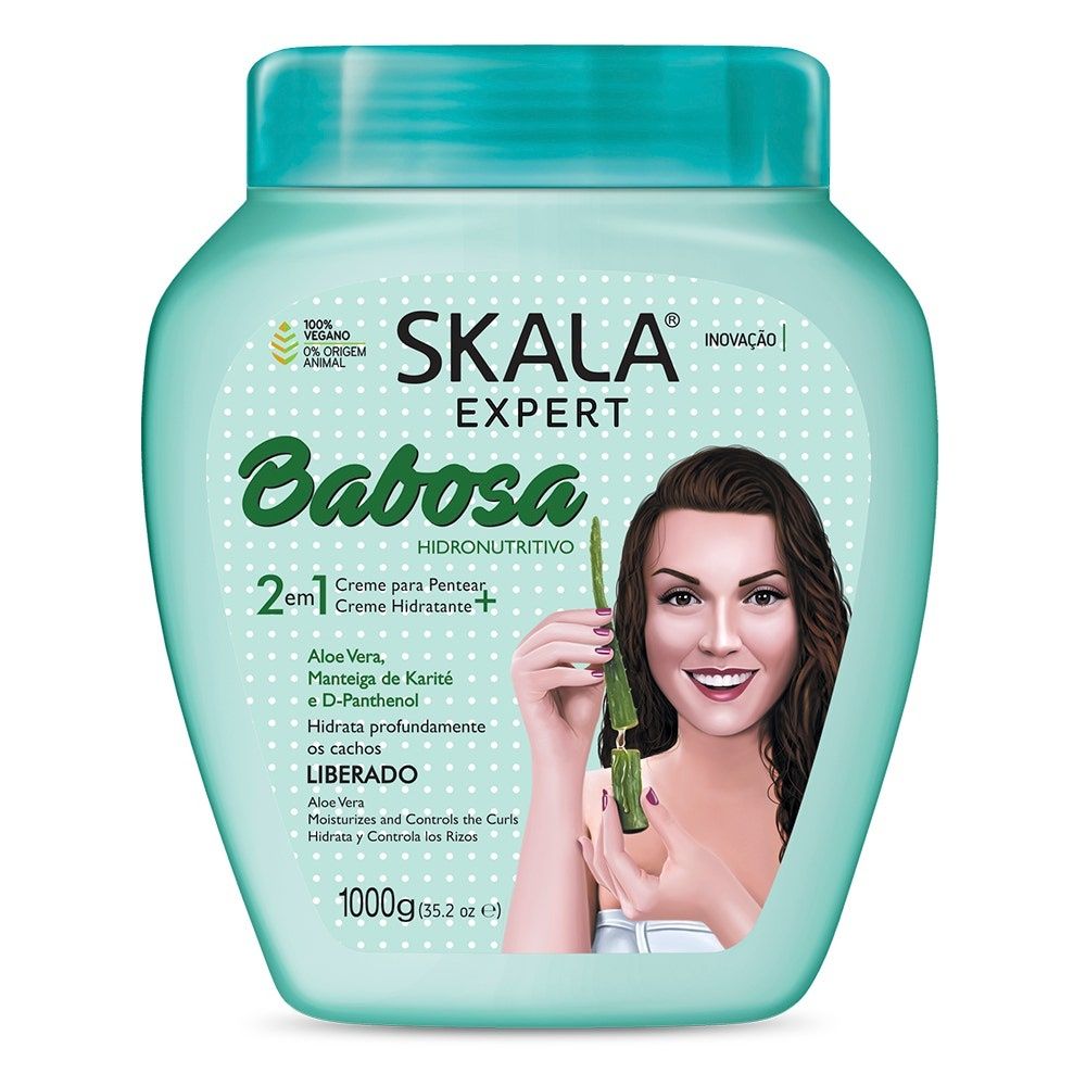 Skala Babosa 1Kg: Hidratação Poderosa para Seus Cachos