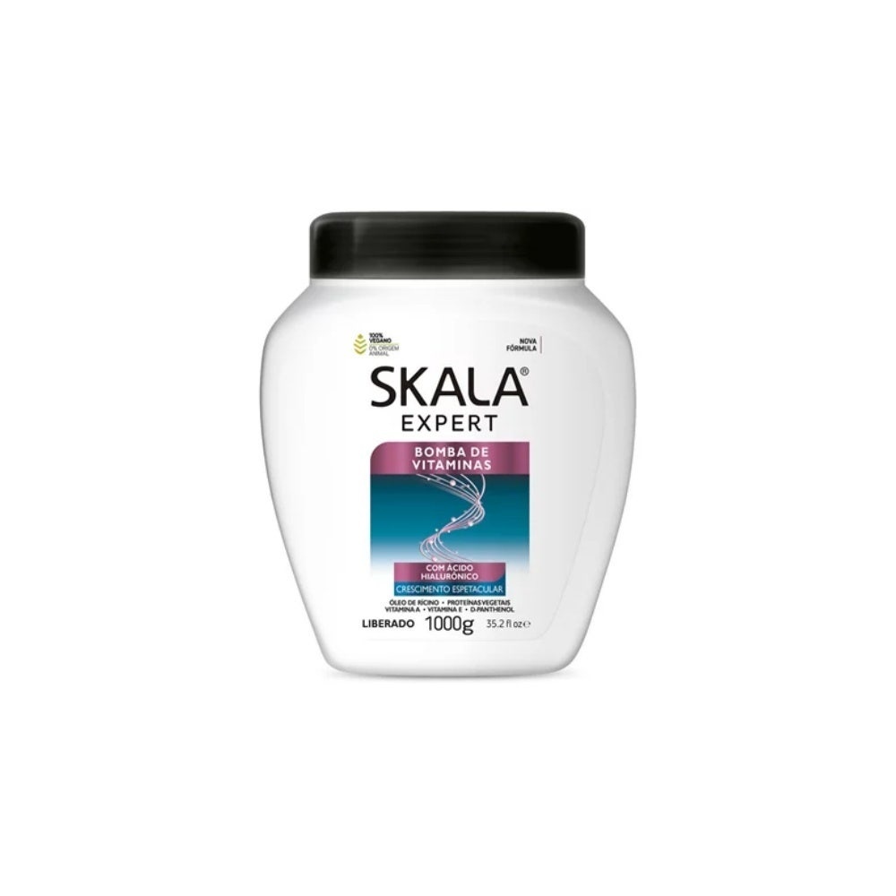 Skala Bomba Vitaminas 1Kg: Cabelos Fortes e Nutridos