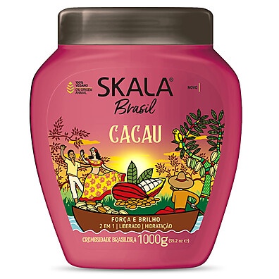 Skala Cacau 1000g: Hidratação e Força!