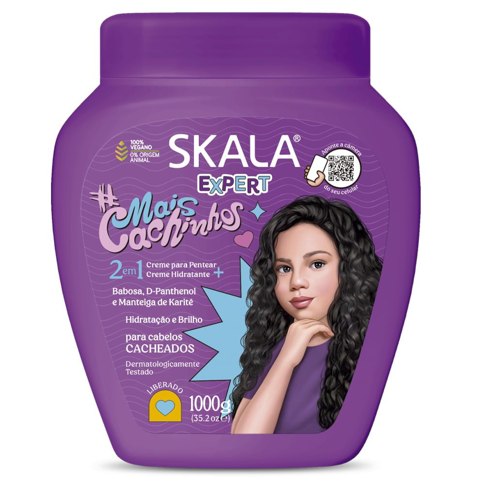 Skala #Mais Cachinhos: Cachos Definidos e Nutridos