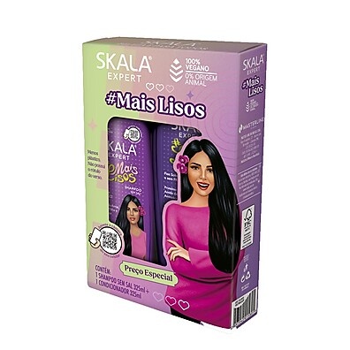 Skala #Mais Lisos: Shampoo e Condicionador 325ml