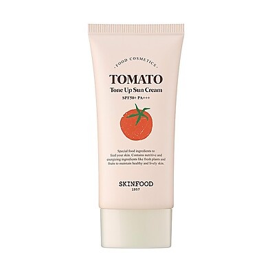 Skfood Tomato Tone Up: Proteção Solar + Luminosidade
