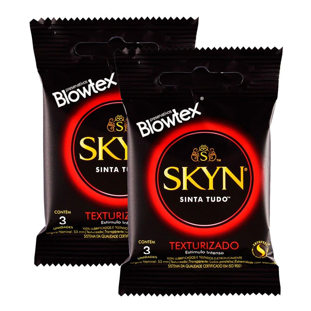Skyn Texturizado: Prazer Extra Sem Látex
