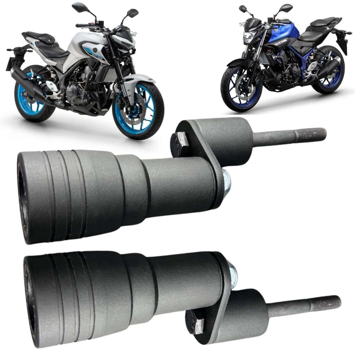 Protetor de Motor Slider Dianteiro Yamaha MT-03 (2015+) - Segurança e Estilo