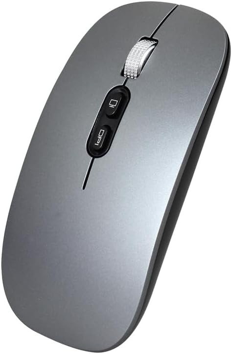 Mouse SLIM recarregável Bluetooth Para Apple MacBook Air e Apple MacBook Pro inclusive modelos MacBook Air M1 - M2 - M3 E M4 e MacBook Pro M1 - M2 - M3 e M4