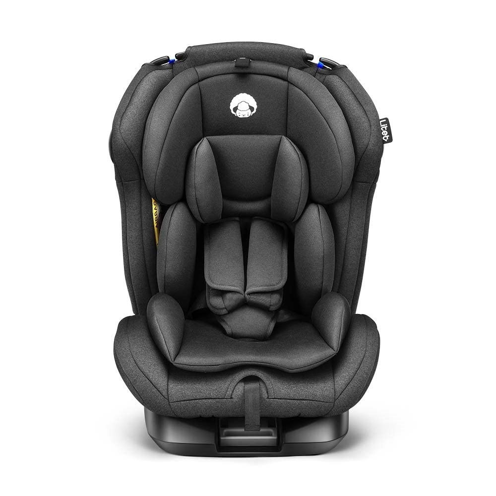 Cadeira Auto Litet Smart 360 Isofix Preta: Segurança e Conforto Rotativo para Seu Bebê