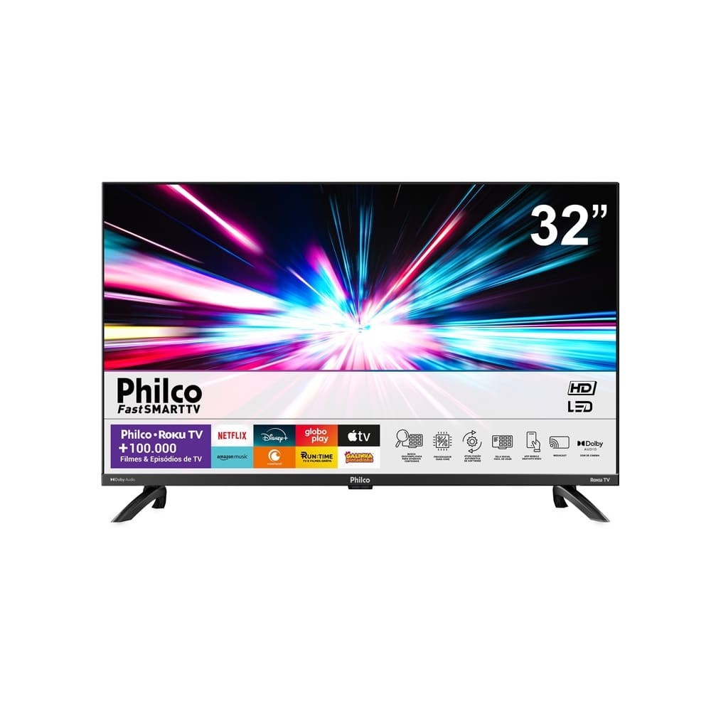 Smart TV 32 Philco Roku TV: Imersão e Conectividade