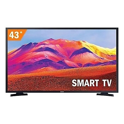Smart TV 43" Samsung: Imersão Full HD e Tizen
