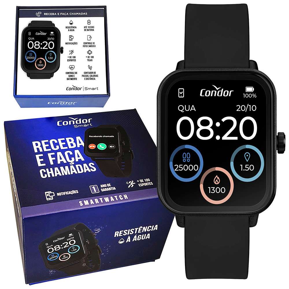 Smartwatch Condor: Seu Parceiro Inteligente!