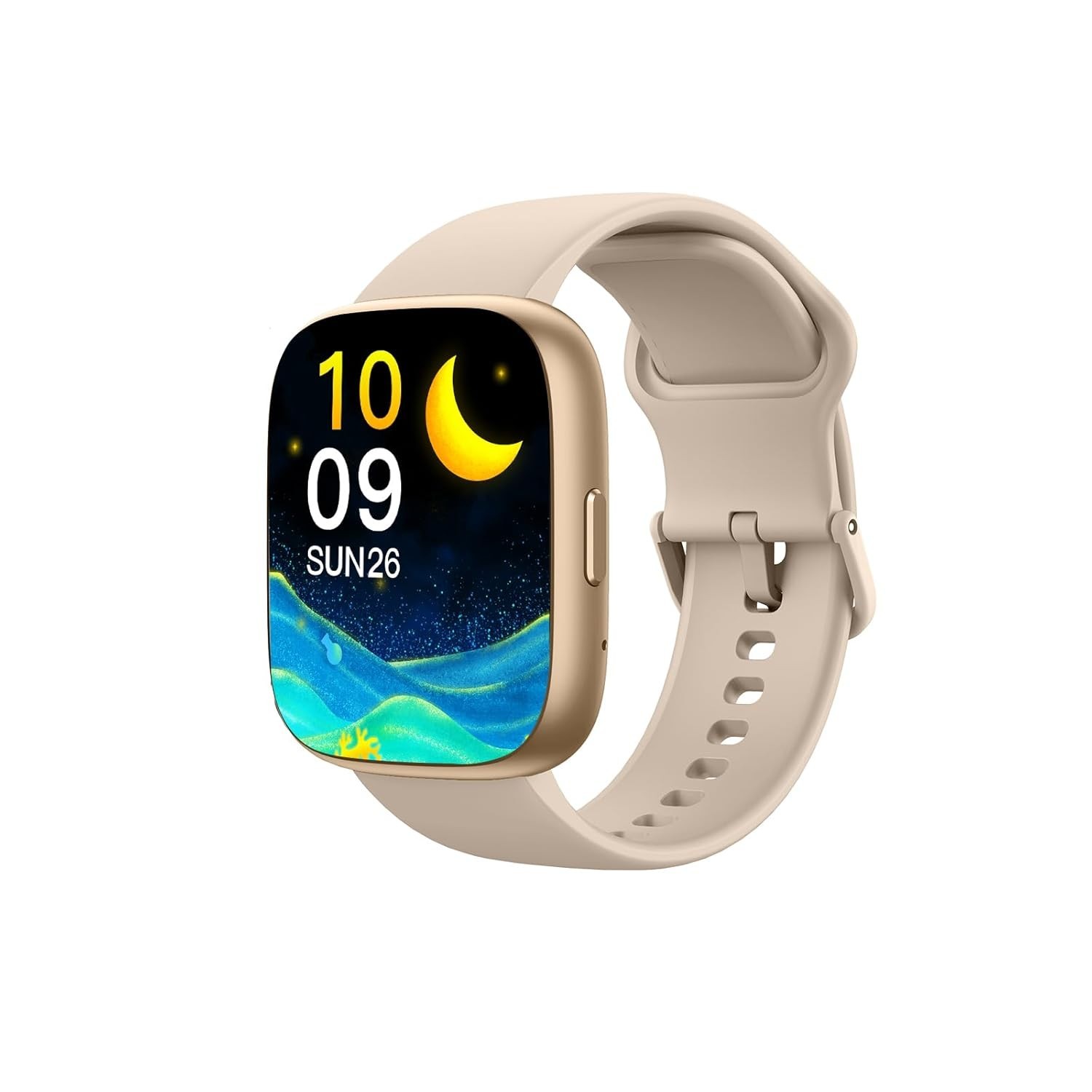 Smartwatch Rosa com Alexa, IP68, Chamada Bluetooth e Modo Esportivo - Seu Companheiro Ideal!
