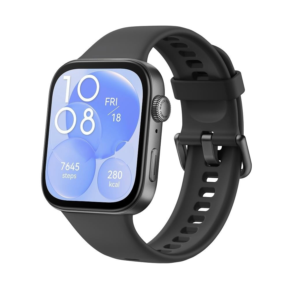 Smartwatch Huawei Watch Fit 3: Tela AMOLED 1.82", Design Ultra-Fino, Saúde e Fitness Completo