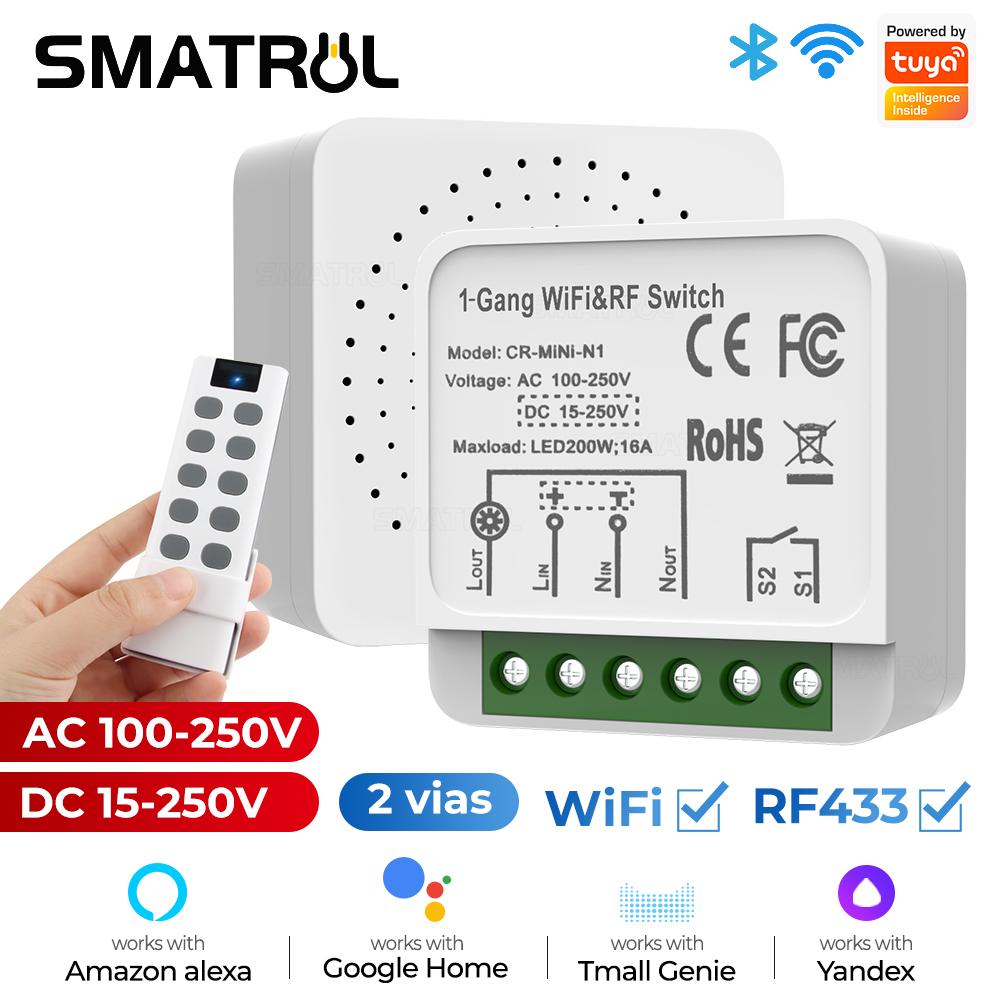 SMATRUL: Interruptor Inteligente WiFi 433