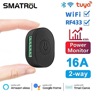 SMATRUL: Monitor de Energia WiFi 16A