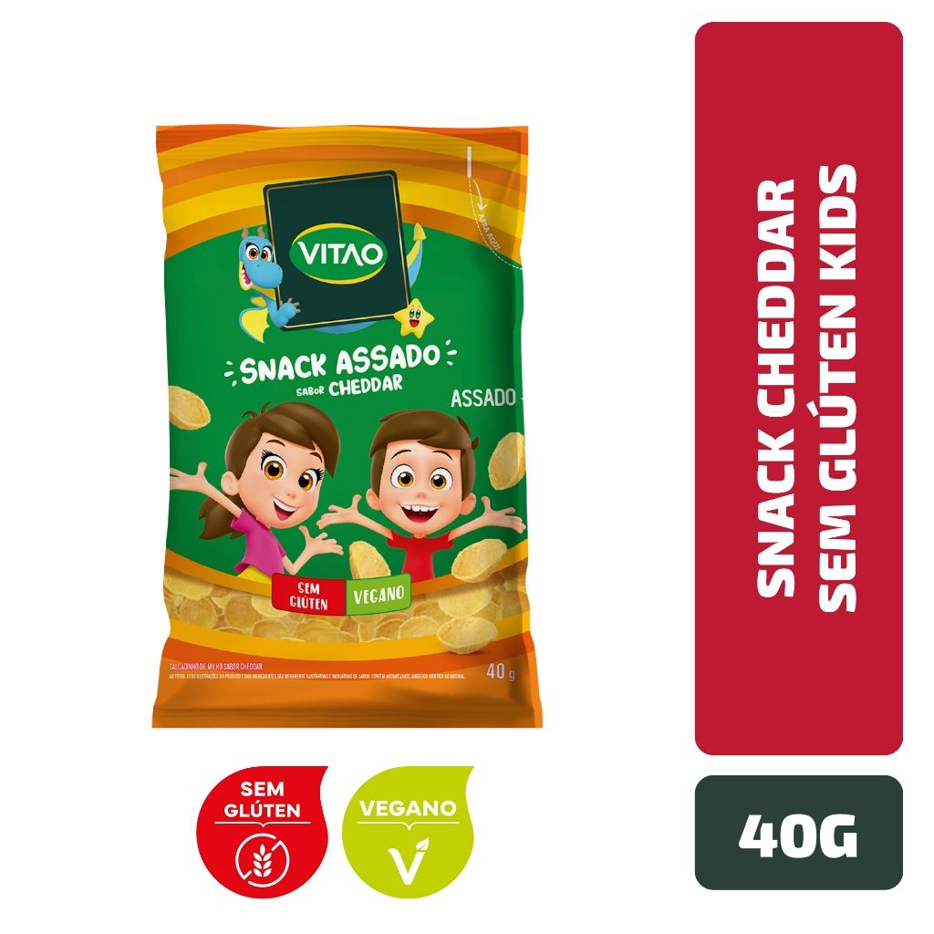 Snack Cheddar Kids Sem Glúten: Lanche Delicioso e Saudável!