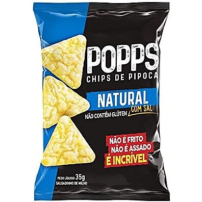Roots To Go Popps: Snack Natural 35g - Sabor e Saúde