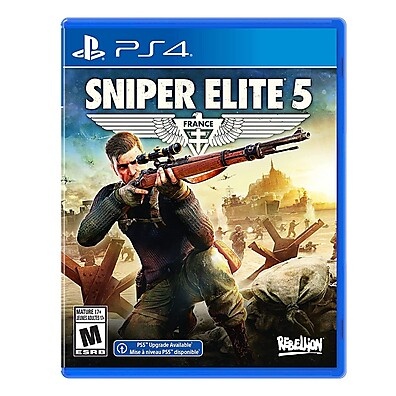 Sniper Elite 5 PS4 - Mídia Física Original com Campanha Épica