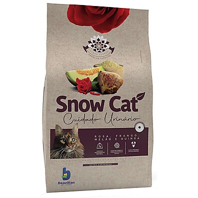 Snow Cat Flores: Ração para Gatos Castrados