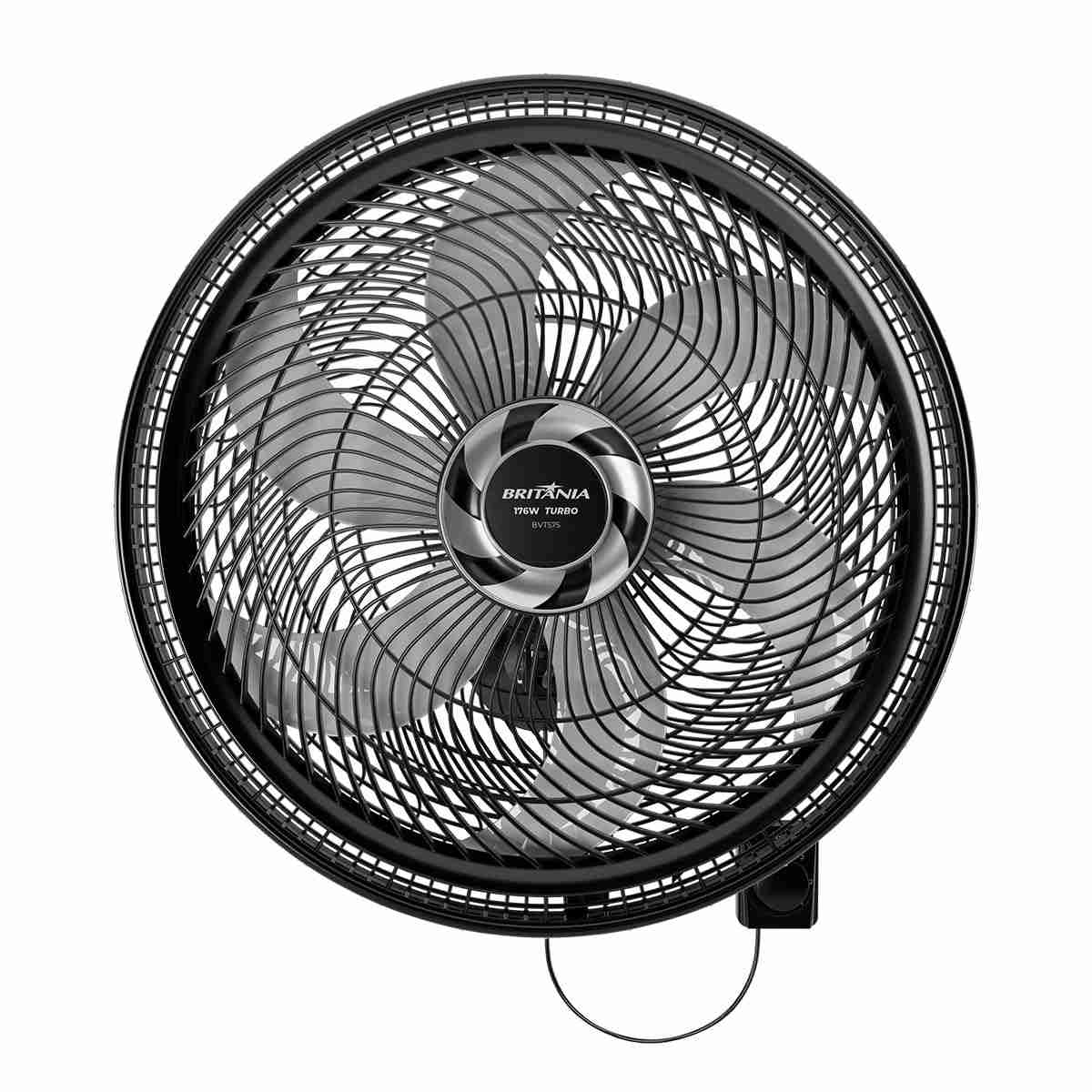 Ventilador de Parede Britânia BVT575 Maxx Force 6 Pás 176W 127V - Potência e Silêncio em um Só Lugar