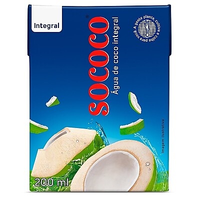 Sococo 200ml: Hidratação Natural em 24 Unidades