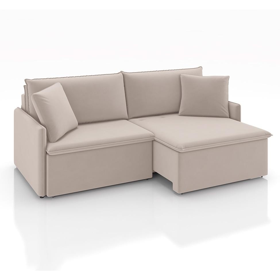 Sofá 2 Lugares Retrátil Veludo: Conforto e Estilo!