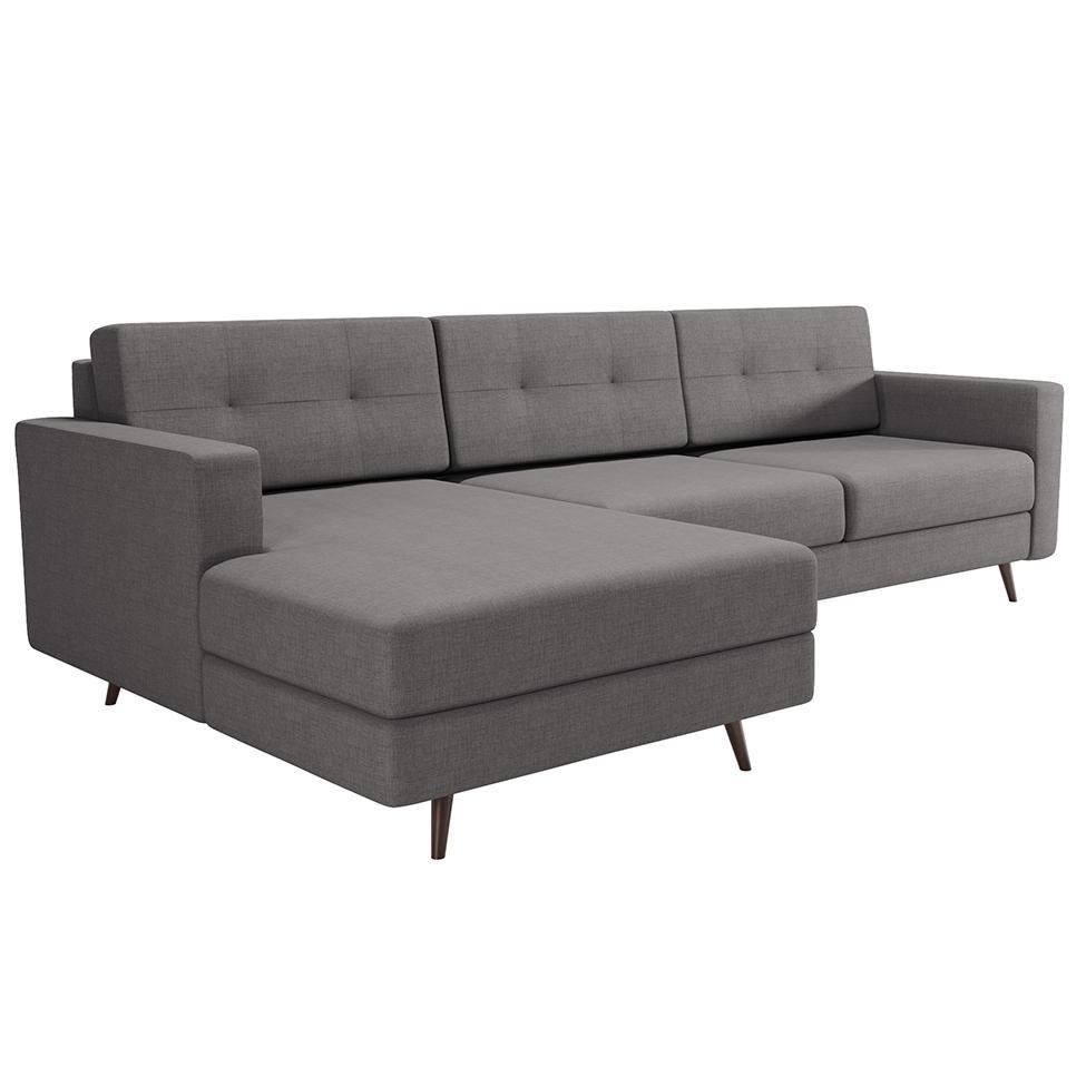 Sofá 3 Lugares Cinza Linho: Conforto e Estilo!