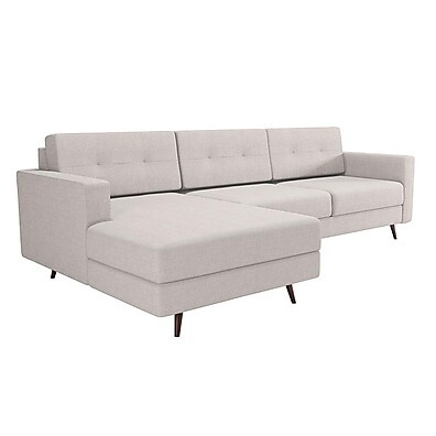 Sofá 3 Lugares Linho Cru: Conforto e Estilo!