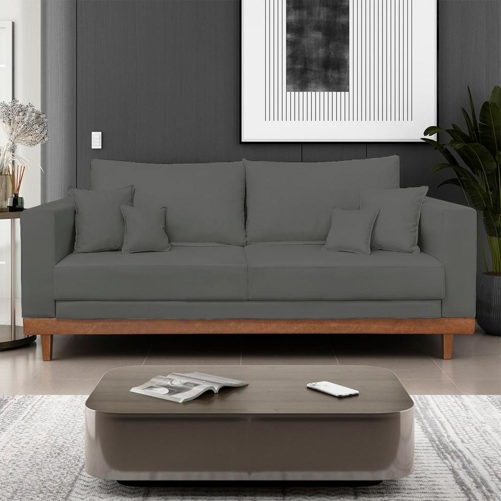 Sofá 3 Lugares Living: Conforto e Estilo!