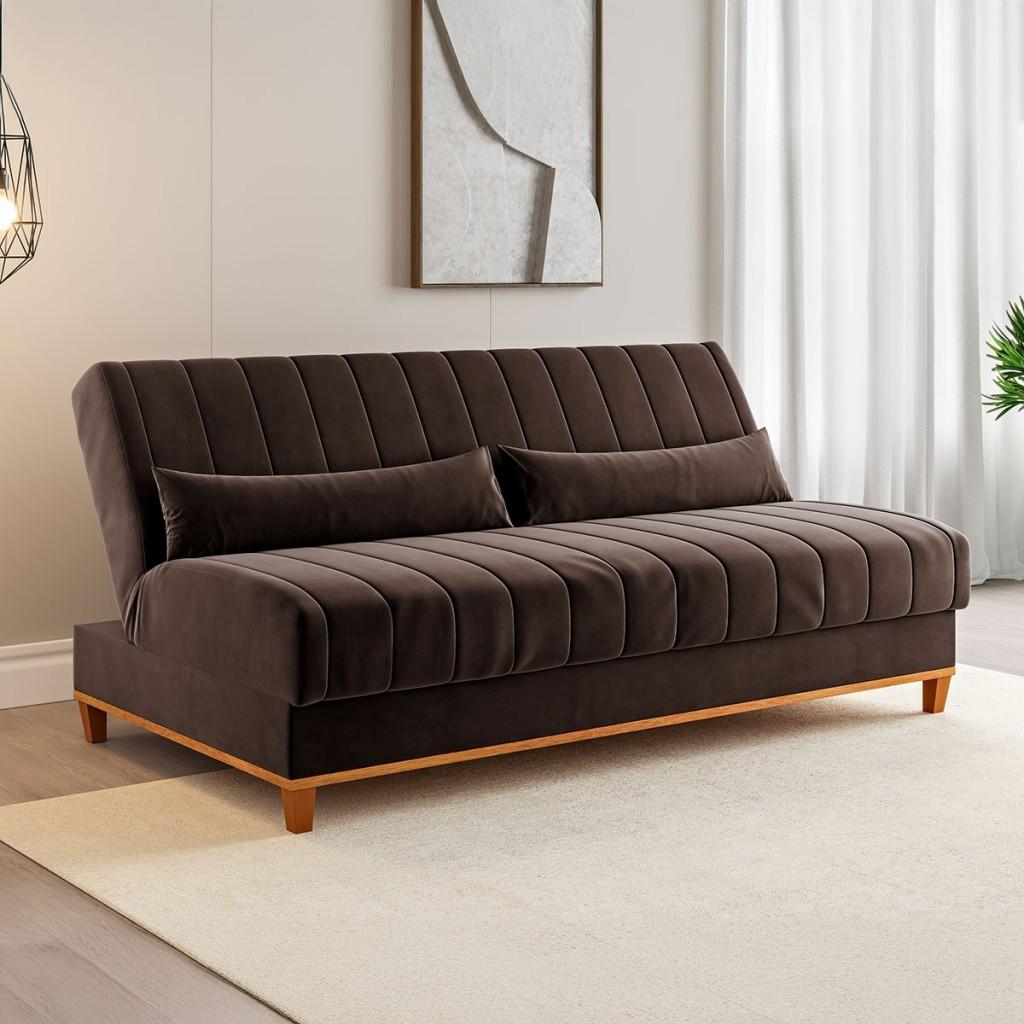 Sofá Cama 3 Lugares Tequila: Conforto e Praticidade